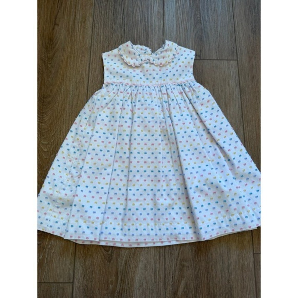 TBBC 18/24m Multi Swiss Dot Dress